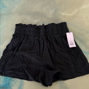 Wild Fable High Waist Black Women's Shorts
